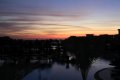 Sonnenaufgang in Hurghada, fotografiert vom Balkon des Albatros Palace Hotels