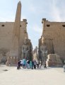 Amun-Tempel in Luxor, welchen eine 2,6 km lange Spingenallee mit Karnak verband