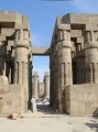 Amun-Tempel in Luxor, welchen eine 2,6 km lange Spingenallee mit Karnak verband