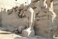 Amun-Tempel in Luxor, welchen eine 2,6 km lange Spingenallee mit Karnak verband