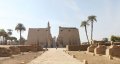 Amun-Tempel in Luxor, welchen eine 2,6 km lange Spingenallee mit Karnak verband