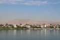 Blick vom Hafen auf Luxor