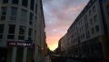 Sonnenaufgang in Dresden